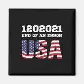 Aimant D'Une Erreur Biden Harris Inauguration 1202021 Jan (Devant)