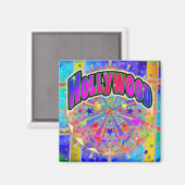 Aimant d'unité cosmique hollywoodien (Recto/Verso)