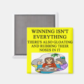 Aimant dupliquer le pont et les joueurs de jeu plaisanter (Recto/Verso)