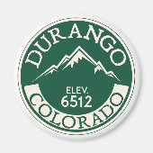 Aimant Durango Colorado (Devant)