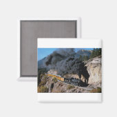 Aimant Durango et Silverton Railroad, no 481, Bear Cree (Recto/Verso)