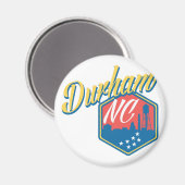 Aimant Durham, NC (Recto/Verso)