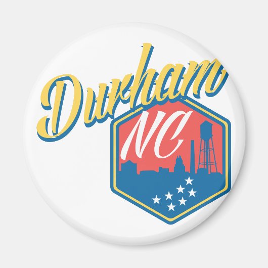 Aimant Durham, NC (Devant)