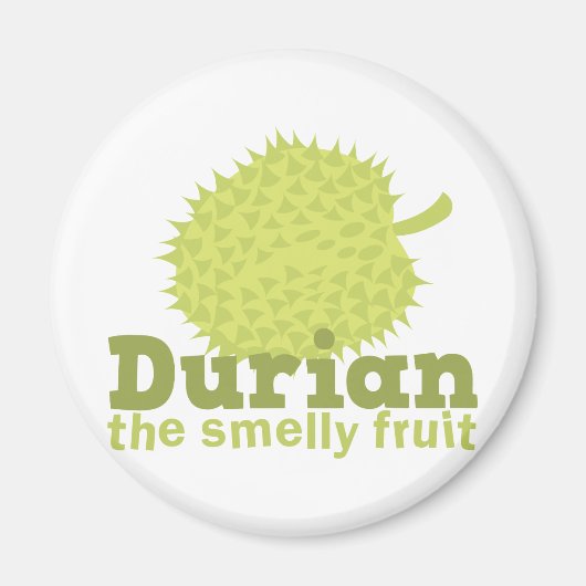 Aimant Durian le fruit malodorant (Devant)