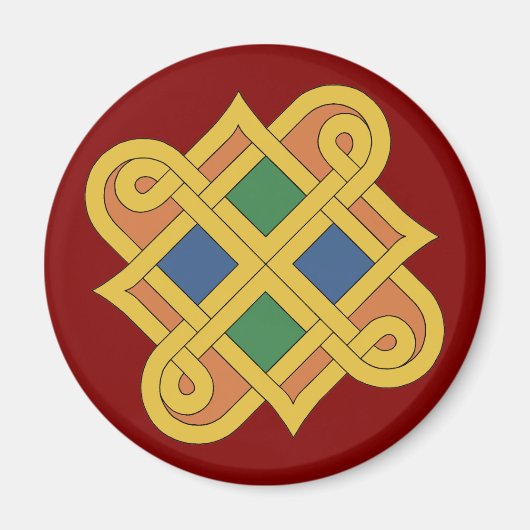 Aimant Durrow Knotwork 2016 (Devant)