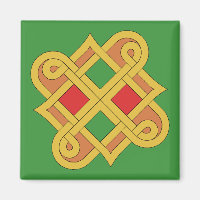 Durrow Knotwork 2016 Rouge et Vert