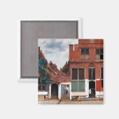 Aimant Dutch Alley, Johannes Vermeer (Recto/Verso)