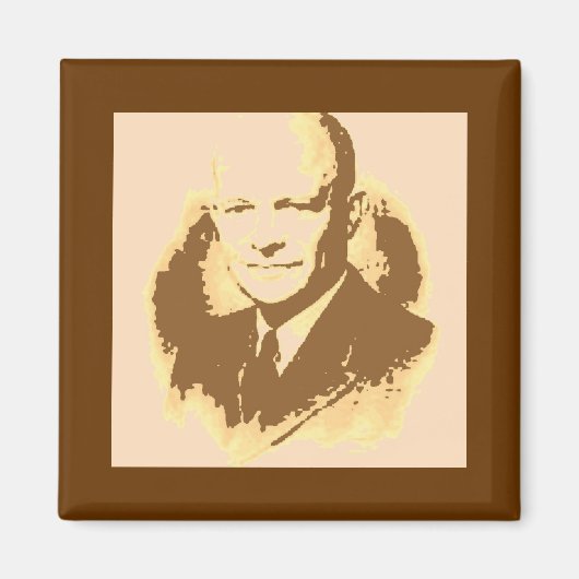 Aimant Dwight D Eisenhower (Devant)