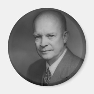 Aimant Dwight D. Eiserhower Portrait