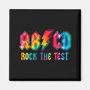 Aimant Dye Rock L'Examen De Jour Test Test Pour Enseignan