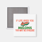 Aimant Dyslexie de Melon (Recto/Verso)