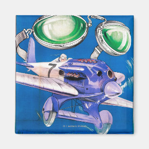 Aimant E.B. Meyrowitz Flying Goggles Publicité