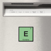 Aimant E - Echidna Symbole du tableau périodique de la ch (In Situ (Lave-vaisselle))