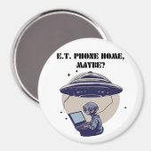 Aimant E.T. téléphone à la maison, peut-être ? (Recto/Verso)
