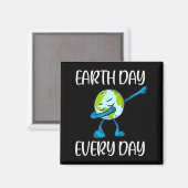 Aimant Earth Day Every Day Dabbing Earth Day 2020 Save Th (Recto/Verso)
