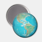 Aimant Earth Globe 1 (Recto/Verso)