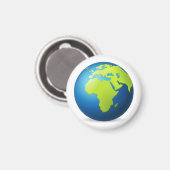 Aimant Earth Globe Europe Afrique - Emoji (Recto/Verso)