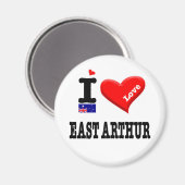 Aimant EAST ARTHUR - I Love (Recto/Verso)