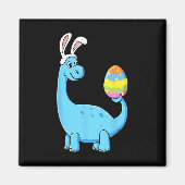 Aimant Easter Day T Rex Dino Rabbit Ears With Egg Boys (Devant)