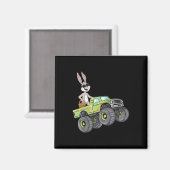 Aimant Easter Rabbit équitation Monster Camion Fun Boys G (Recto/Verso)
