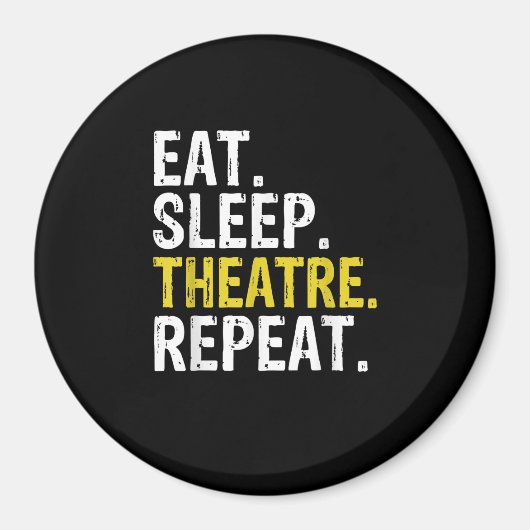 Aimant Eat Sleep (Devant)