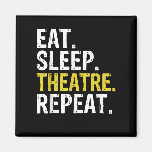 Aimant Eat Sleep (Devant)