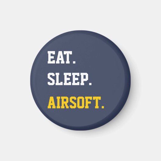 Aimant Eat Sleep Airsoft (Devant)