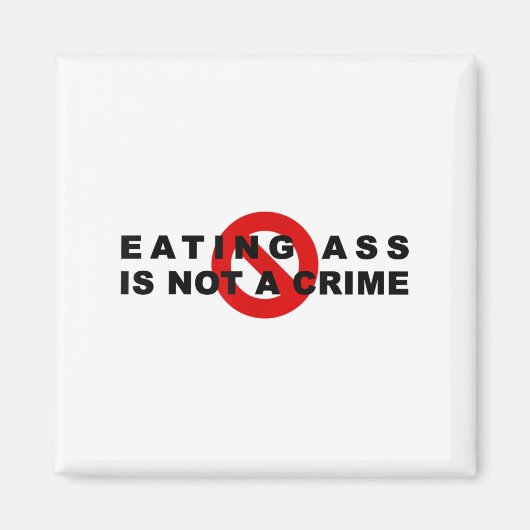 Aimant Eating Is Not A Crime Funny Quote Motivational Sar (Devant)