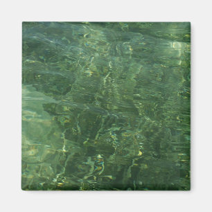 Aimant Eau au-dessus de l'herbe marine II (bleu et vert)