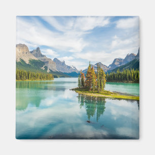 Aimant Eau Lac Maligne, Parc national Jasper, Canada