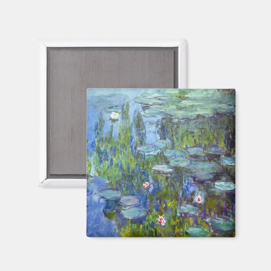 Aimant Eau Lily Pond, Monet (Recto/Verso)