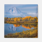Aimant Eau | Oxbow Bend Jackson Wyoming (Devant)