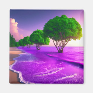 Aimant Eau pourpre