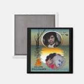 Aimant Eau, Souris, Cauldron, Photo Ajouter aux cadres (Recto/Verso)