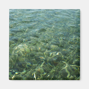 Aimant Eau sur l'herbe marine I Nature caribéenne