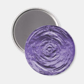 Aimant Eau Violet (Recto/Verso)