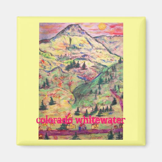 Aimant eau vive colorado (Devant)