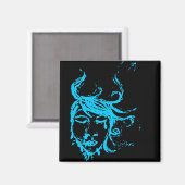 Aimant eaux bleues (Recto/Verso)