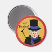 Aimant Ebenezer Scrooge Bah ! Humbug ! (Recto/Verso)