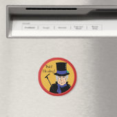 Aimant Ebenezer Scrooge Bah ! Humbug ! (In Situ (Lave-vaisselle))