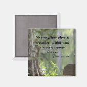 Aimant Ecclésiaste 2:1 (Recto/Verso)
