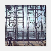 Aimant Échafaudage dans le hall (Devant)