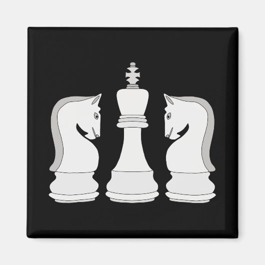 Aimant Échecs (Devant)