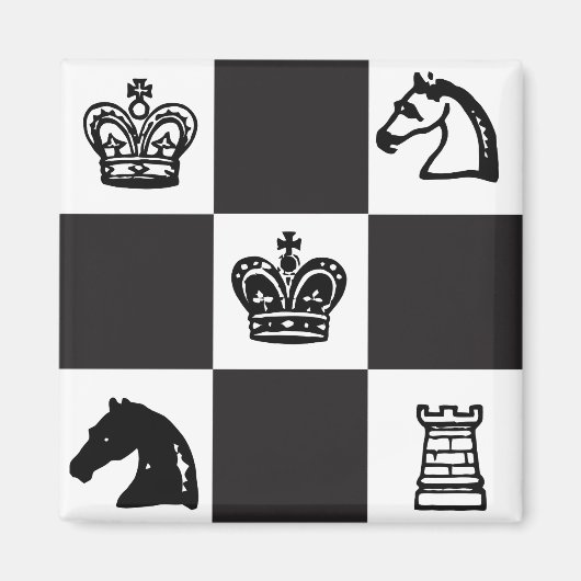 Aimant Échecs (Devant)