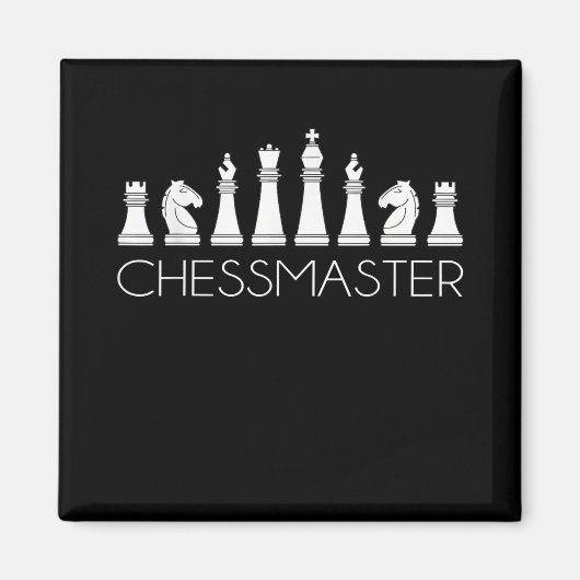 Aimant Échecs - Chessmaster (Devant)
