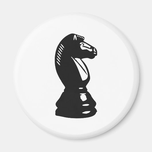 Aimant Échecs - Cheval (Devant)