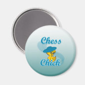 Aimant Échecs Chick #3 (Recto/Verso)