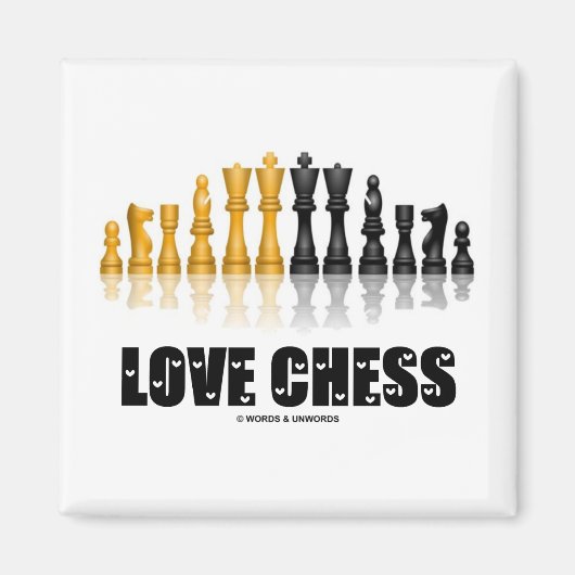 Aimant Échecs d'amour (Devant)