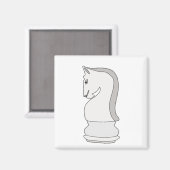 Aimant Échecs du chevalier (Recto/Verso)