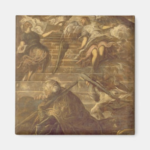 Aimant Échelle de Jacob (huile sur toile)